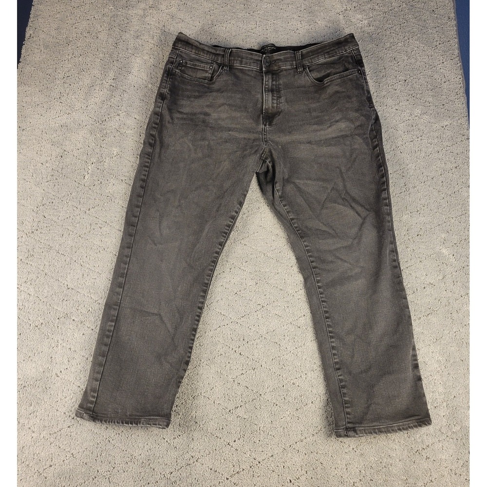 Lucky Brand Jeans Mens 40x29 Black 410 Athletic Fit Straight Leg Dark Wash